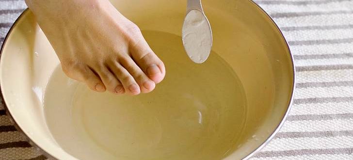Содовая вода для лечения ног